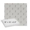 Picture of Schooner Plank | Sunbrella® 18" x 18" x 2.5" Outdoor Dining Cushion