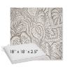 Picture of Sensibility Linen | Sunbrella® 18" x 18" x 2.5" Outdoor Dining Cushion