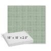 Picture of Wadi Tortuga | Sunbrella® 18" x 18" x 2.5" Outdoor Dining Cushion