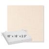 Picture of Willa Cream | Sunbrella® 18" x 18" x 2.5" Outdoor Dining Cushion
