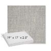 Picture of Adena Pebble | Sunbrella® 19" x 17" x 3" Outdoor Dining Cushion