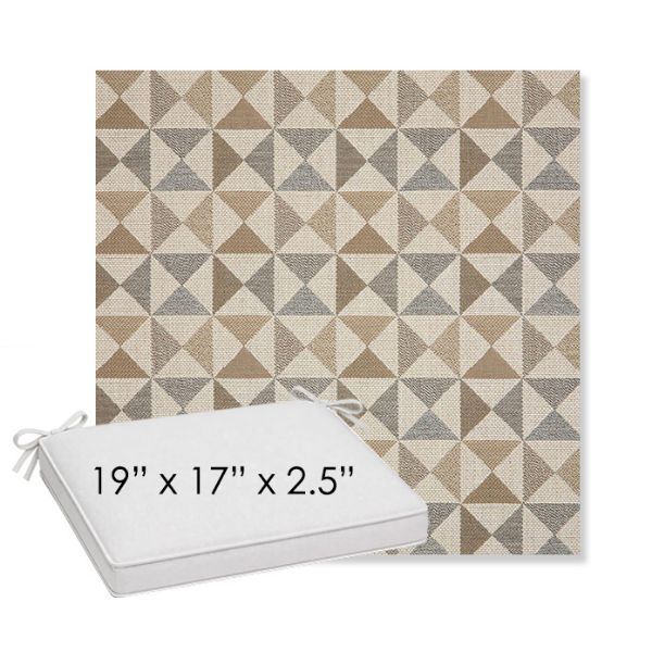 Picture of Array Dune | Sunbrella® 19" x 17" x 3" Outdoor Dining Cushion