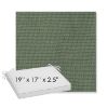 Picture of Bliss Aloe | Sunbrella® 19" x 17" x 3" Outdoor Dining Cushion