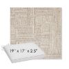 Picture of Boro Walnut | Sunbrella® 19" x 17" x 3" Outdoor Dining Cushion