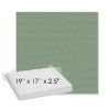 Picture of Canvas Celadon | Sunbrella® 19" x 17" x 3" Outdoor Dining Cushion