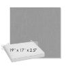 Picture of Canvas Lead Chine | Sunbrella® 19" x 17" x 3" Outdoor Dining Cushion