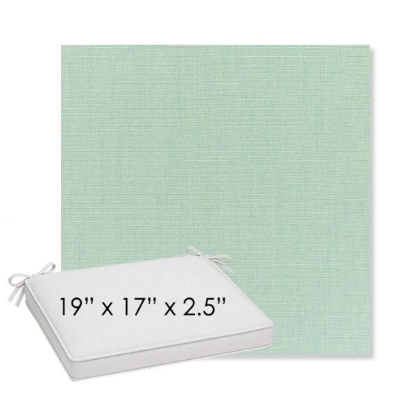 Picture of Canvas Spa | Sunbrella® 19" x 17" x 3" Outdoor Dining Cushion