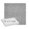 Picture of Chartres Gull | Sunbrella® 19" x 17" x 3" Outdoor Dining Cushion
