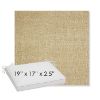 Picture of Chartres Hemp | Sunbrella® 19" x 17" x 3" Outdoor Dining Cushion