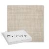 Picture of Echo Ash | Sunbrella® 19" x 17" x 3" Outdoor Dining Cushion
