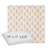 Picture of Etched Angles Cognac | Sunbrella® 19" x 17" x 3" Outdoor Dining Cushion