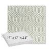 Picture of Etna Juniper | Sunbrella® 19" x 17" x 3" Outdoor Dining Cushion