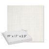 Picture of Idol Snow | Sunbrella® 19" x 17" x 3" Outdoor Dining Cushion