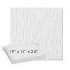 Picture of Improve White | Sunbrella® 19" x 17" x 3" Outdoor Dining Cushion