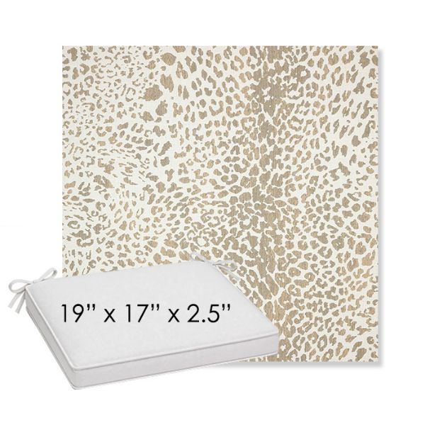 Picture of Instinct Dune | Sunbrella® 19" x 17" x 3" Outdoor Dining Cushion