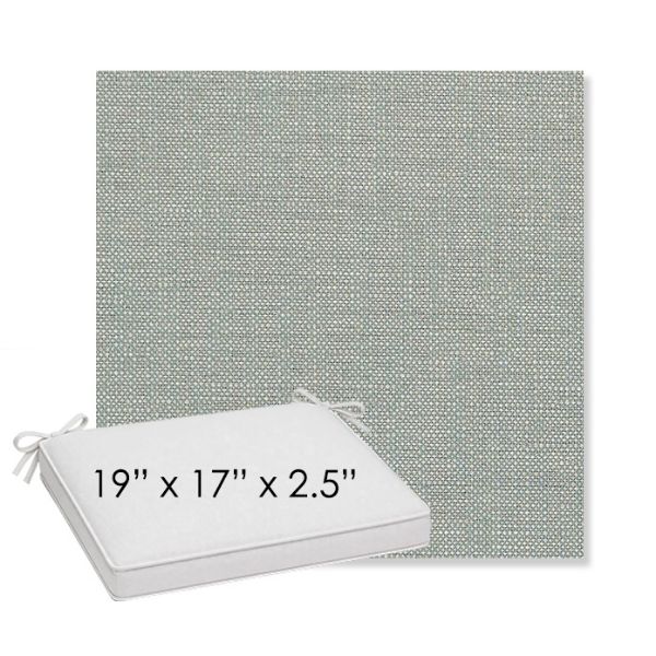Picture of Linville Spa | Sunbrella® 19" x 17" x 3" Outdoor Dining Cushion