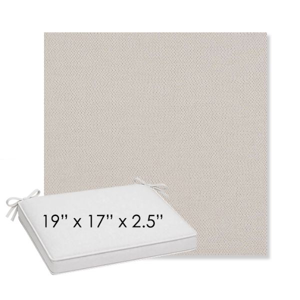Picture of Lopi Marble | Sunbrella® 19" x 17" x 3" Outdoor Dining Cushion