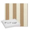 Picture of Maxim Heather Beige | Sunbrella® 19" x 17" x 3" Outdoor Dining Cushion