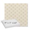 Picture of Mend Saffron | Sunbrella® 19" x 17" x 3" Outdoor Dining Cushion