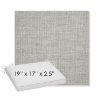 Picture of Piazza Pebble | Sunbrella® 19" x 17" x 3" Outdoor Dining Cushion