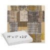 Picture of Pop Corn | Sunbrella® 19" x 17" x 3" Outdoor Dining Cushion