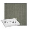 Picture of Proven Olive | Sunbrella® 19" x 17" x 3" Outdoor Dining Cushion