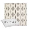 Picture of Spinner Diamond Onyx | Sunbrella® 19" x 17" x 3" Outdoor Dining Cushion