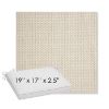 Picture of Tailored Snow | Sunbrella® 19" x 17" x 3" Outdoor Dining Cushion