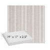 Picture of Tranquil Linen | Sunbrella® 19" x 17" x 3" Outdoor Dining Cushion