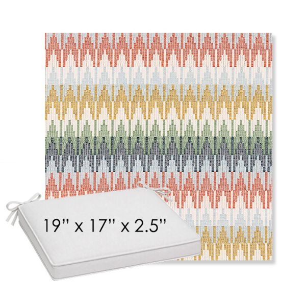 Picture of Valley Sedona | Sunbrella® 19" x 17" x 3" Outdoor Dining Cushion