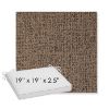 Picture of Abstraction Fossil | Sunbrella® 19" x 19" x 3" Outdoor Dining Cushion