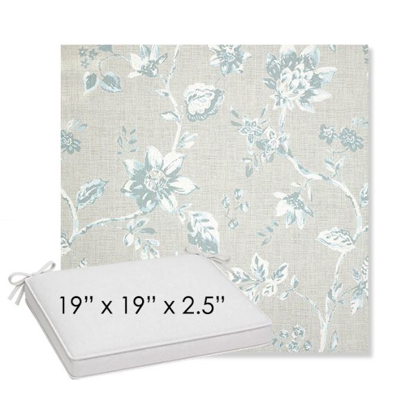 Picture of Ariana Dew | Sunbrella® 19" x 19" x 3" Outdoor Dining Cushion