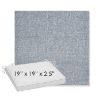 Picture of Chartres Rainfall | Sunbrella® 19" x 19" x 3" Outdoor Dining Cushion
