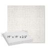 Picture of Dumont Snow | Sunbrella® 19" x 19" x 3" Outdoor Dining Cushion