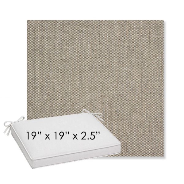 Picture of Idol Shale | Sunbrella® 19" x 19" x 3" Outdoor Dining Cushion