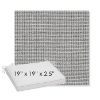 Picture of Kudos Newsprint | Sunbrella® 19" x 19" x 3" Outdoor Dining Cushion