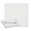 Picture of Linville Snow | Sunbrella® 19" x 19" x 3" Outdoor Dining Cushion