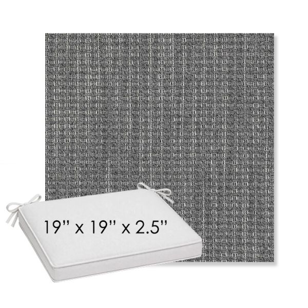 Picture of Metamorphic Cloud | Sunbrella® 19" x 19" x 3" Outdoor Dining Cushion