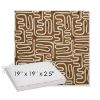 Picture of Nema Teak | Sunbrella® 19" x 19" x 3" Outdoor Dining Cushion