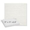 Picture of Piazza Cloud | Sunbrella® 19" x 19" x 3" Outdoor Dining Cushion