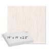 Picture of Poros Eggshell | Sunbrella® 19" x 19" x 3" Outdoor Dining Cushion