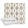 Picture of Spinner Diamond Onyx | Sunbrella® 19" x 19" x 3" Outdoor Dining Cushion