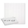 Picture of Switch Salt | Sunbrella® 19" x 19" x 3" Outdoor Dining Cushion