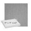 Picture of Switch Silver | Sunbrella® 19" x 19" x 3" Outdoor Dining Cushion