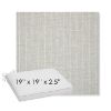 Picture of Ticking Fog | Sunbrella® 19" x 19" x 3" Outdoor Dining Cushion