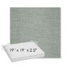 Picture of Willa Mist | Sunbrella® 19" x 19" x 3" Outdoor Dining Cushion