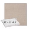 Picture of Ambrose Flax | Sunbrella® 20" x 20" x 3" Outdoor Dining Cushion