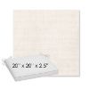Picture of Ambrose Linen | Sunbrella® 20" x 20" x 3" Outdoor Dining Cushion