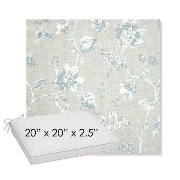 Picture of Ariana Dew | Sunbrella® 20" x 20" x 3" Outdoor Dining Cushion