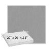 Picture of Canvas Lead Chine | Sunbrella® 20" x 20" x 3" Outdoor Dining Cushion